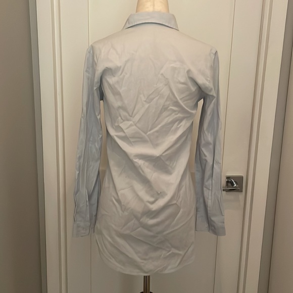 British India plain light blue button down shirt - Picture 2 of 3